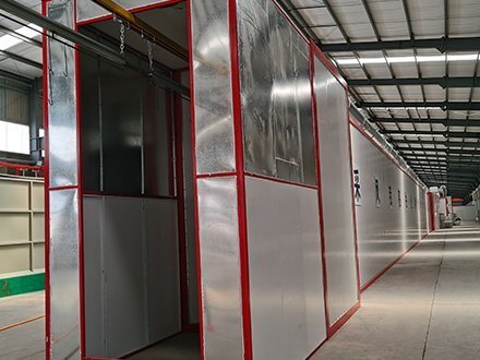 山東柒色建材有限公司用鍍鋅巖棉烘道板